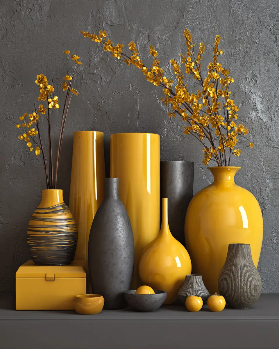 Mustard Yellow Living Room Decor Ideas