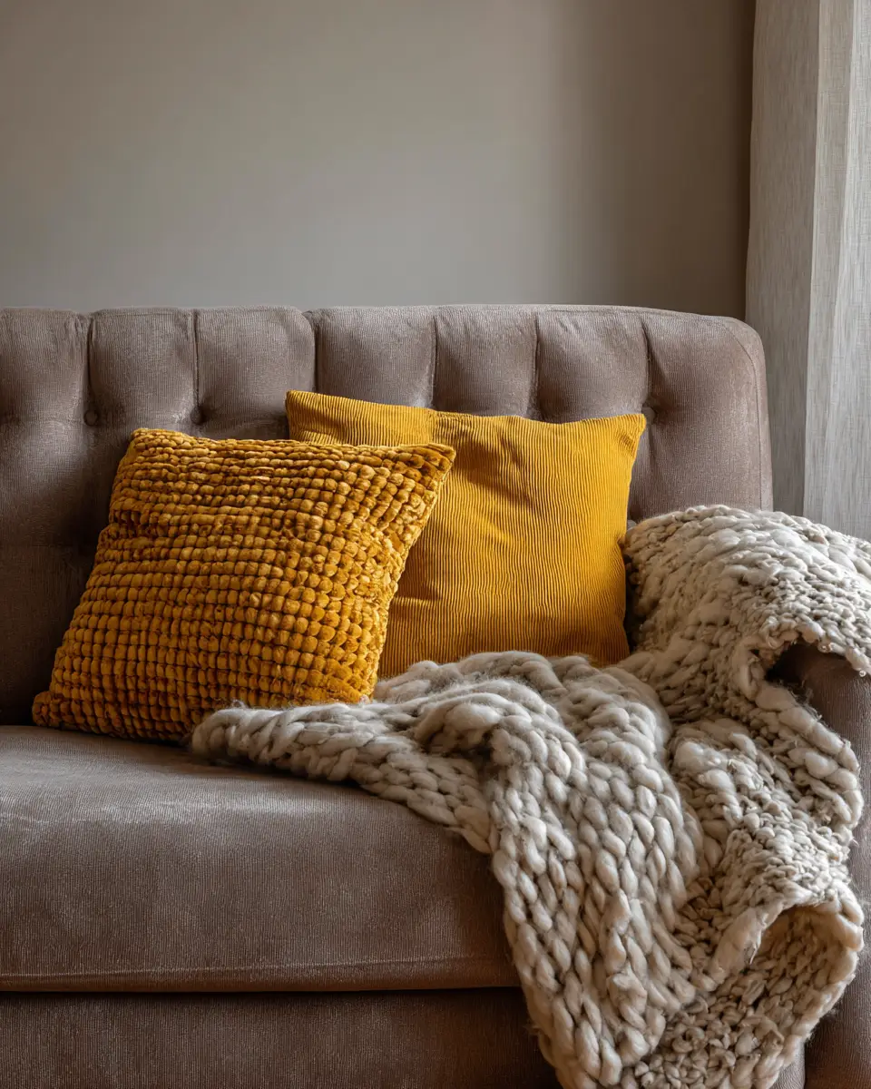 Mustard Yellow Living Room Decor Ideas