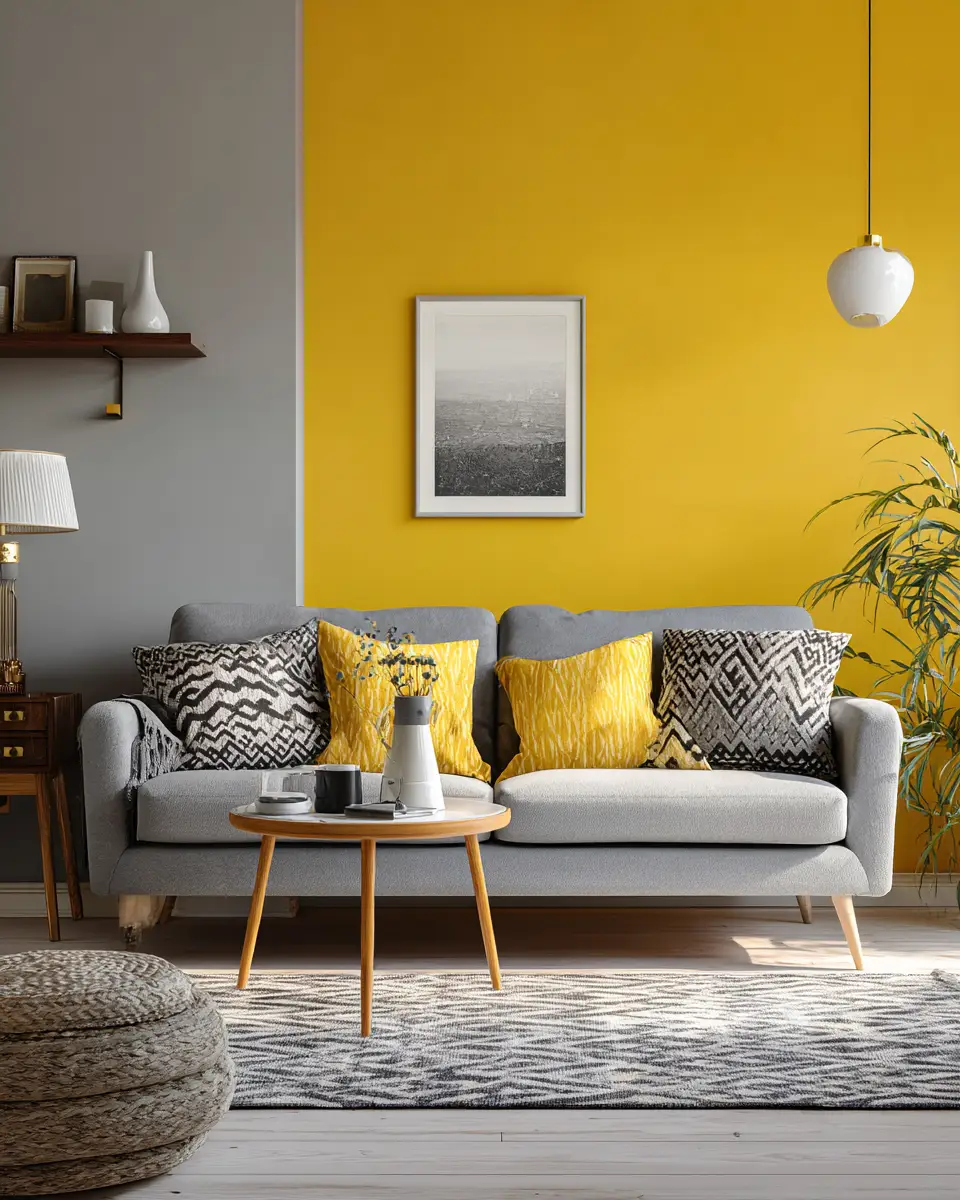 Mustard Yellow Living Room Decor Ideas