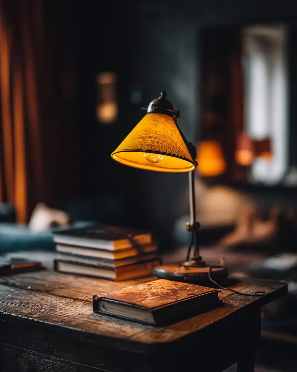 Mustard Yellow Rustic Home Office Decor Ideas