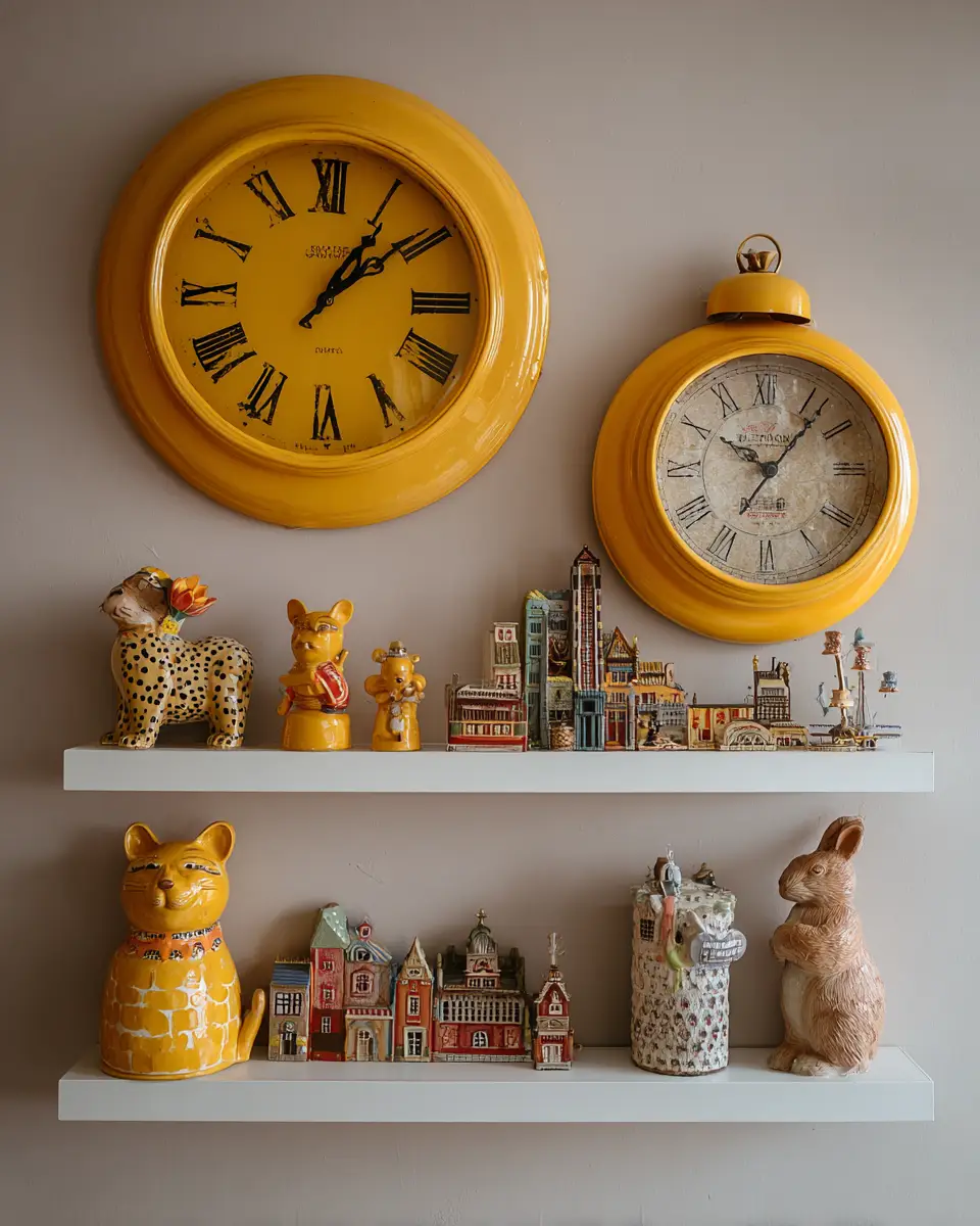 Mustard Yellow Vintage Entryway Decor Ideas