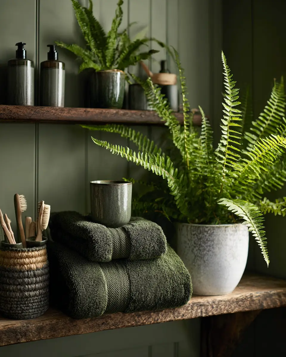 Muted Green Bathroom Decor Ideas