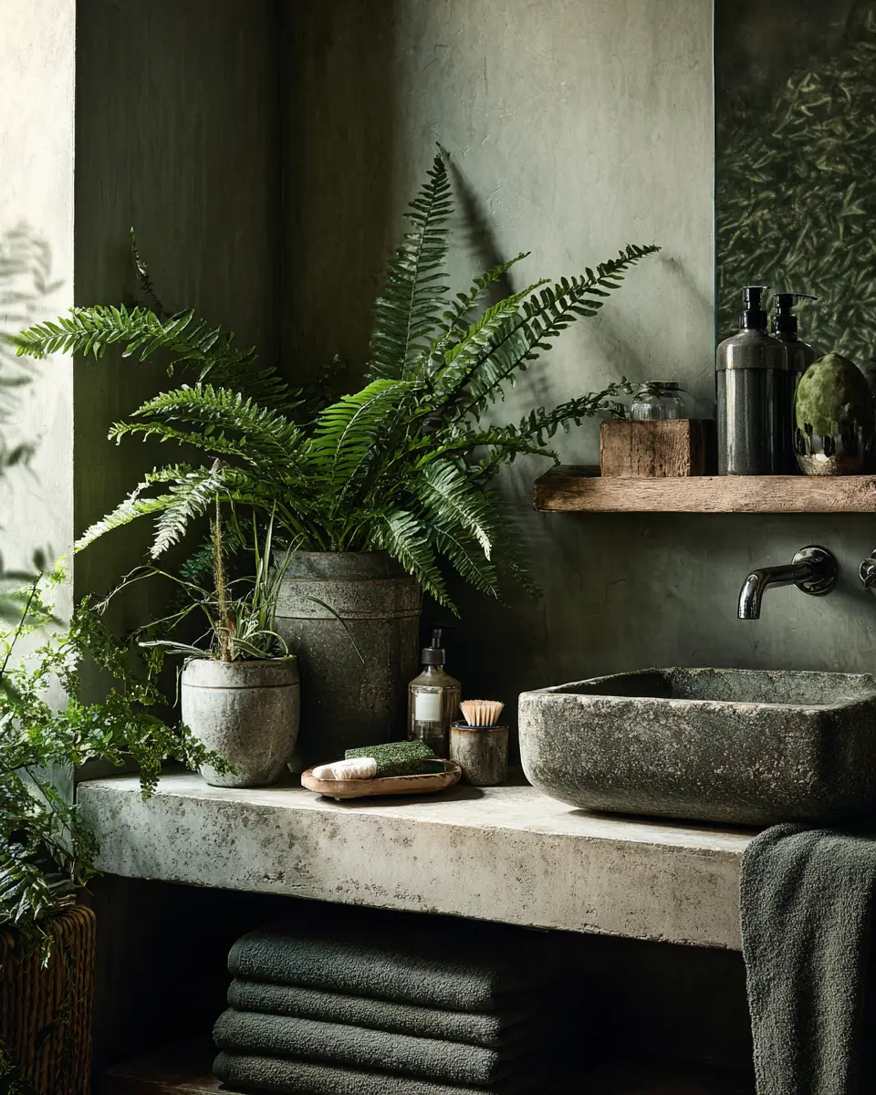 Muted Green Bathroom Decor Ideas