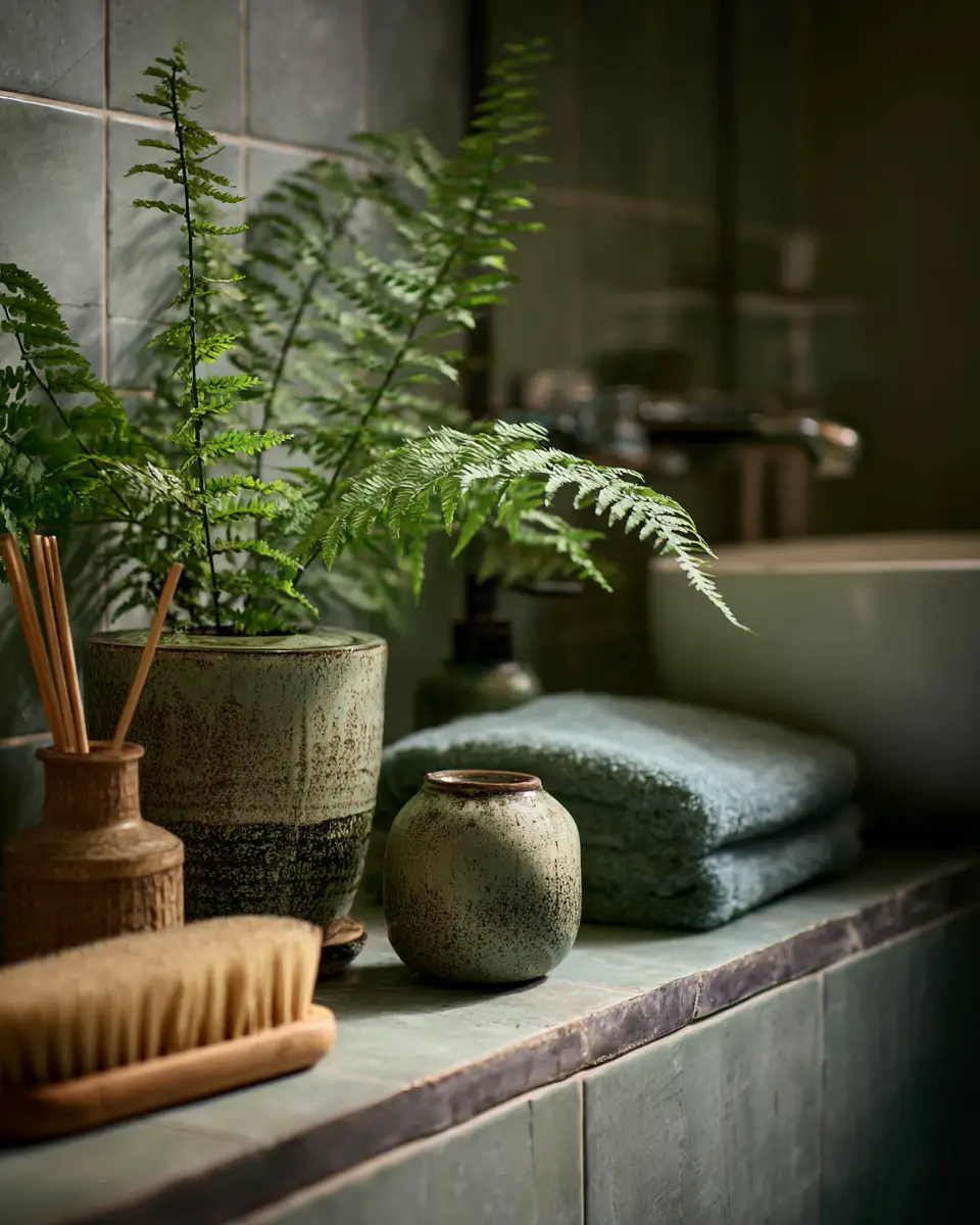 Muted Green Bathroom Decor Ideas