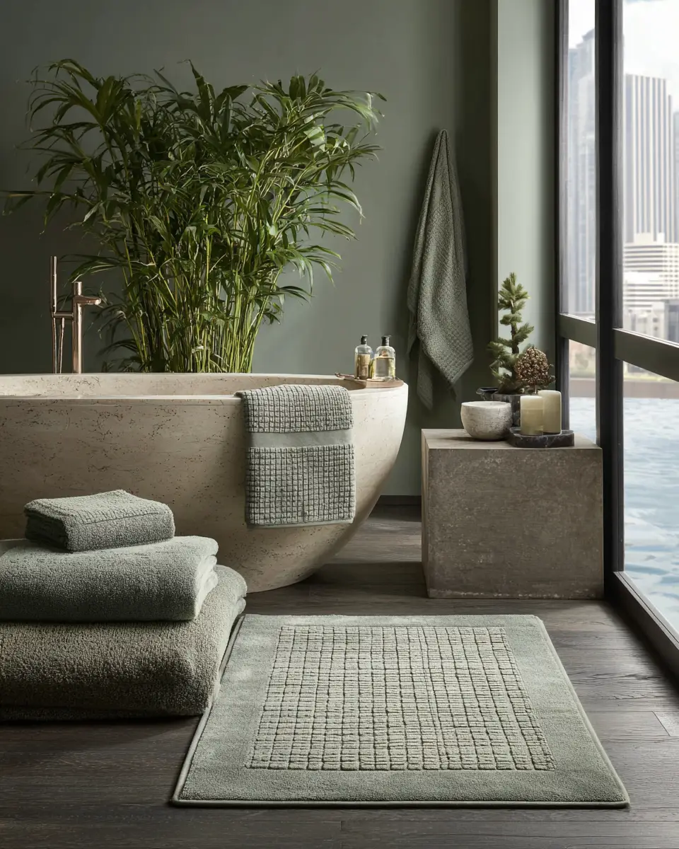 Muted Green Bathroom Decor Ideas