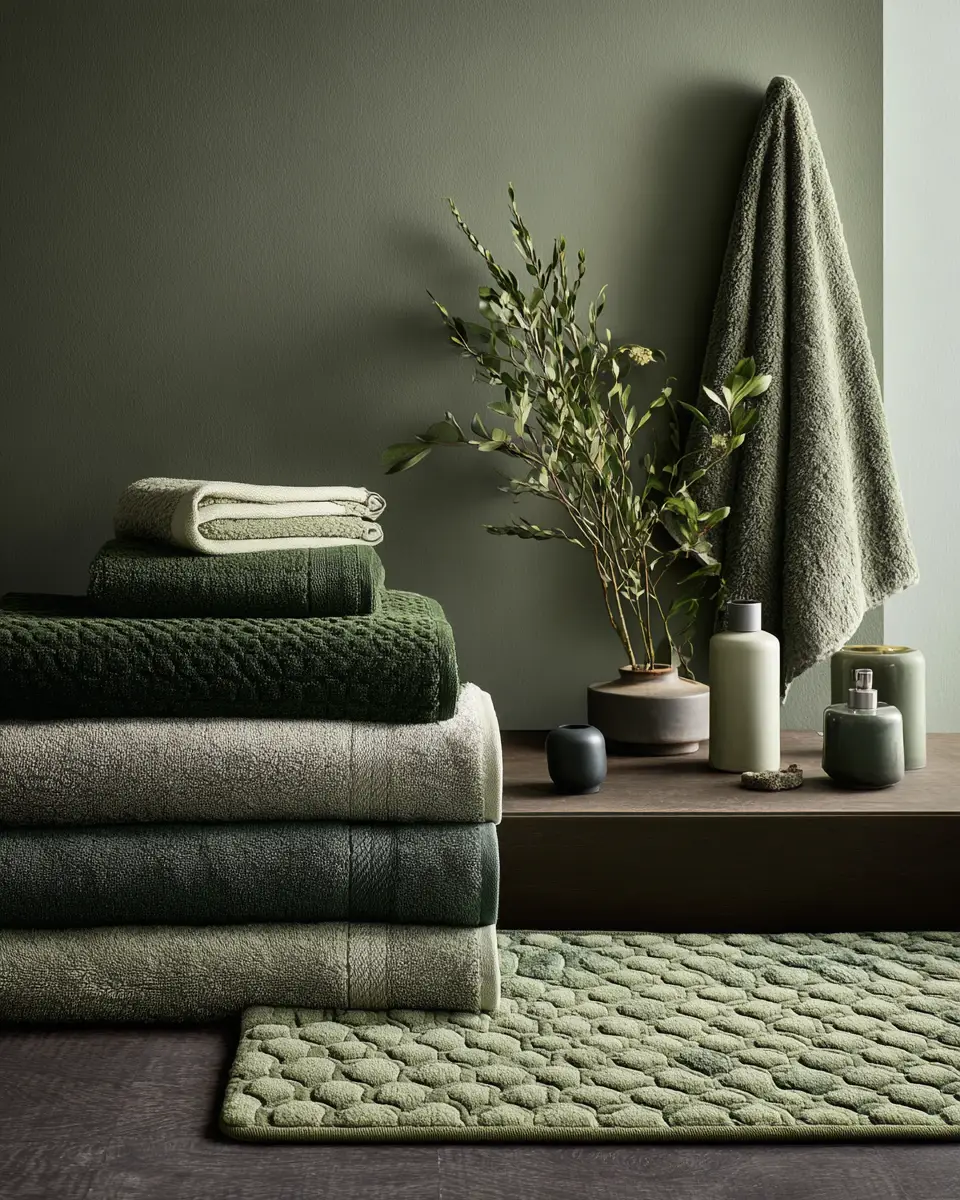 Muted Green Bathroom Decor Ideas