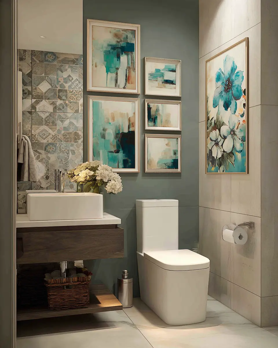 Muted Green Bathroom Decor Ideas