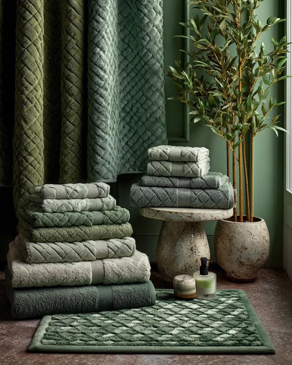 Muted Green Bathroom Decor Ideas