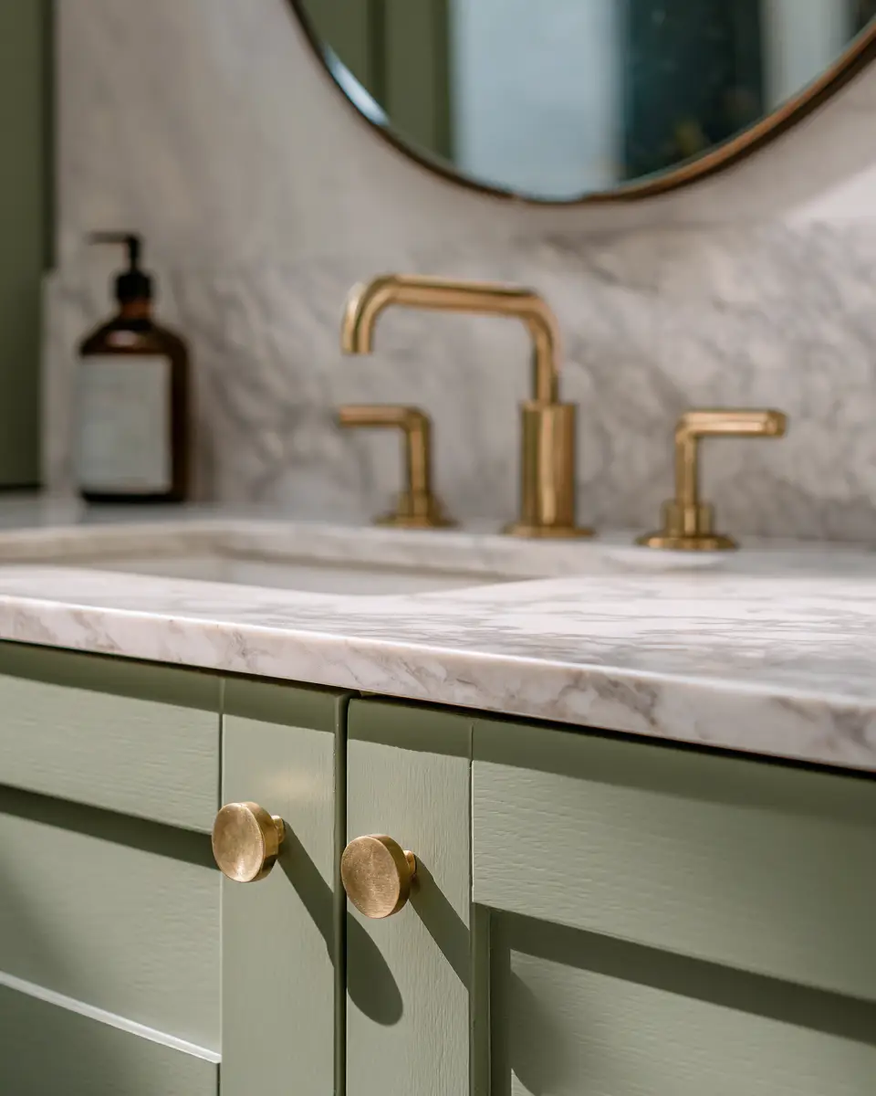 Muted Green Bathroom Decor Ideas