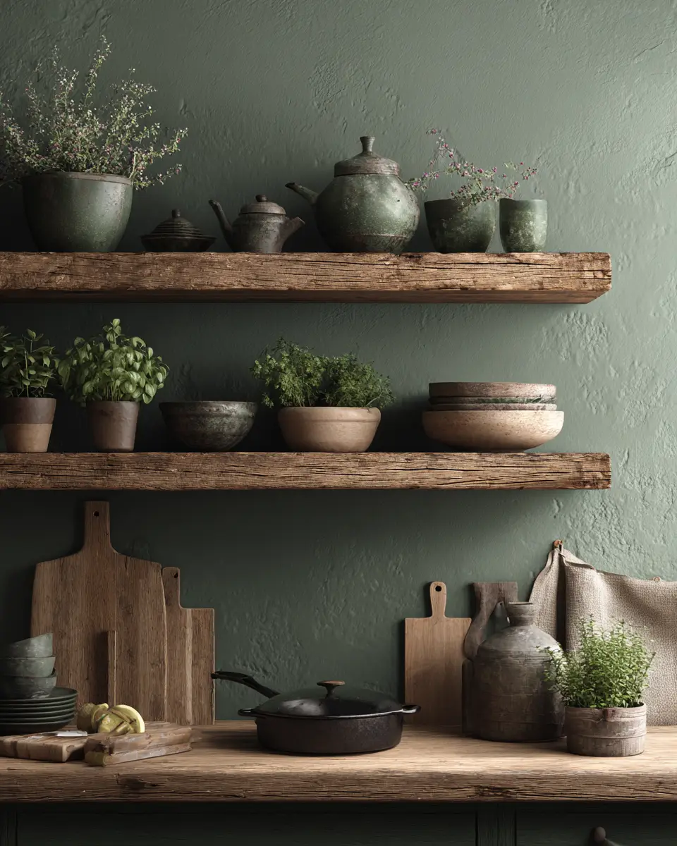 Muted Green Kitchen Decor Ideas