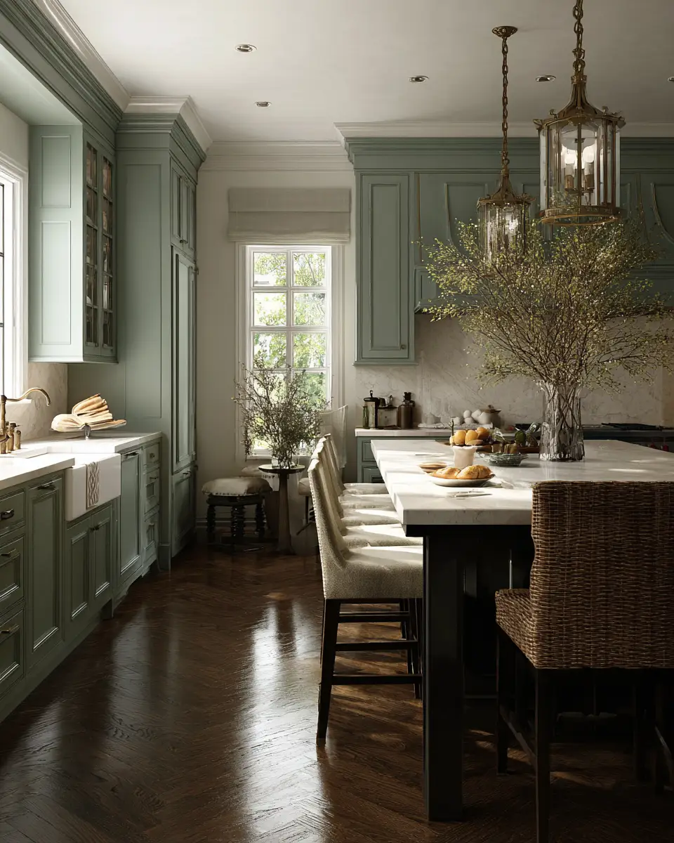 Muted Green Kitchen Decor Ideas