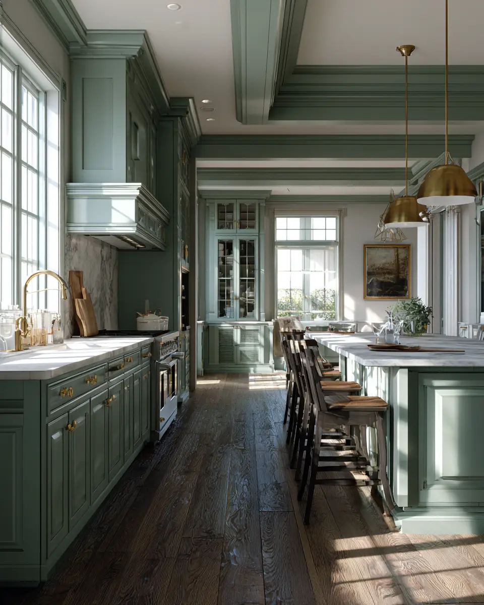 Muted Green Kitchen Decor Ideas
