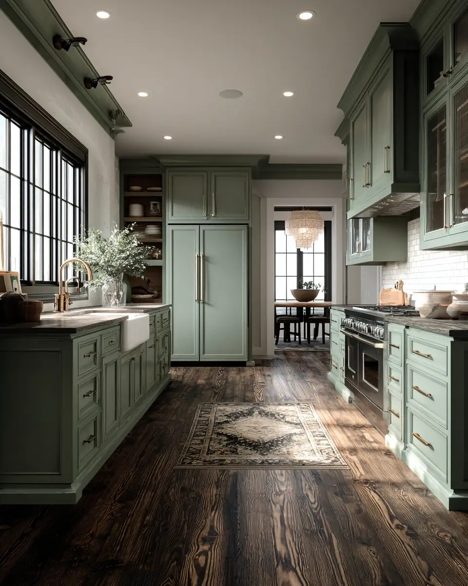 Muted Green Kitchen Decor Ideas