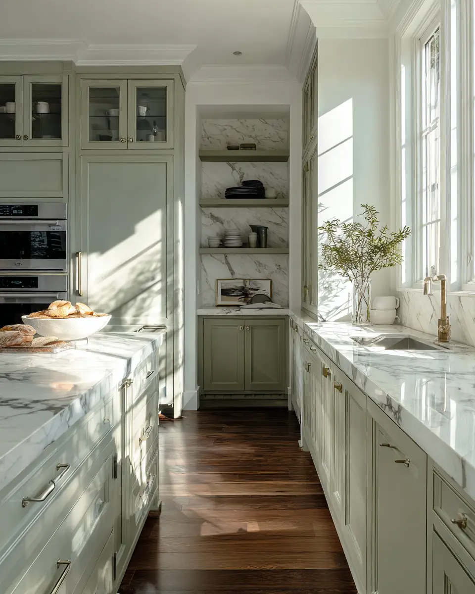 Muted Green Kitchen Decor Ideas