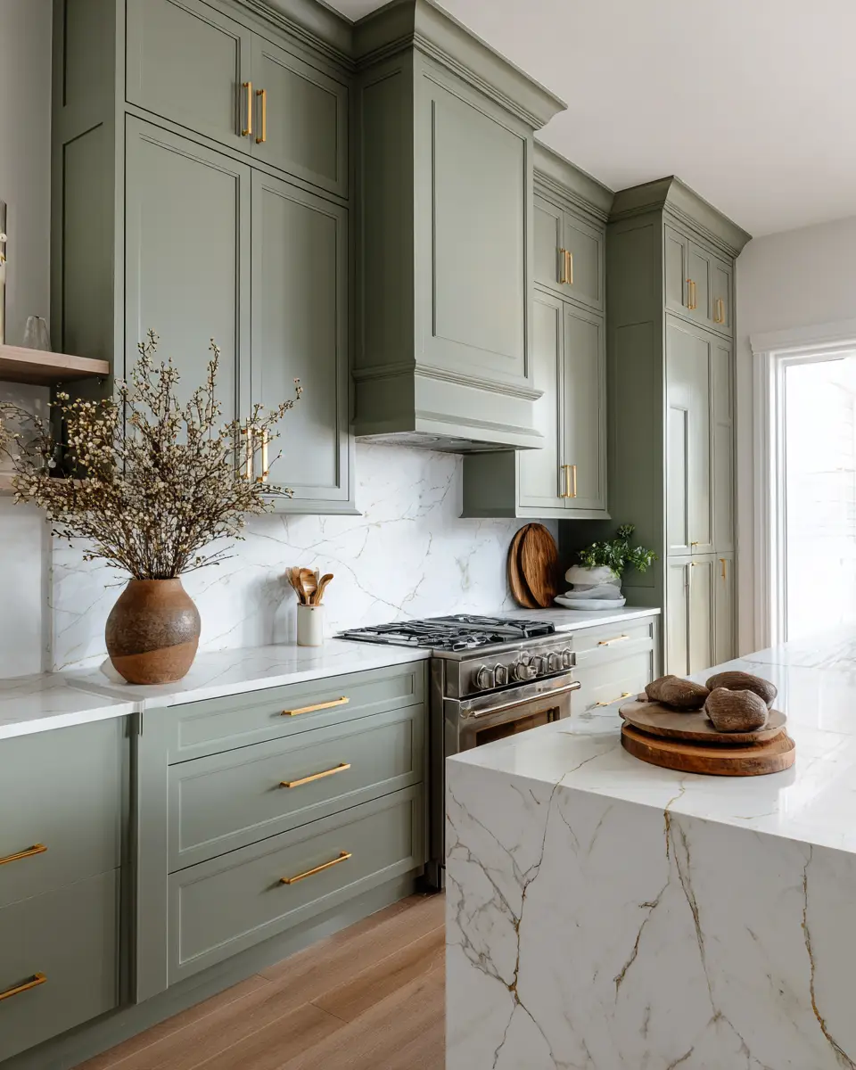 Muted Green Kitchen Decor Ideas