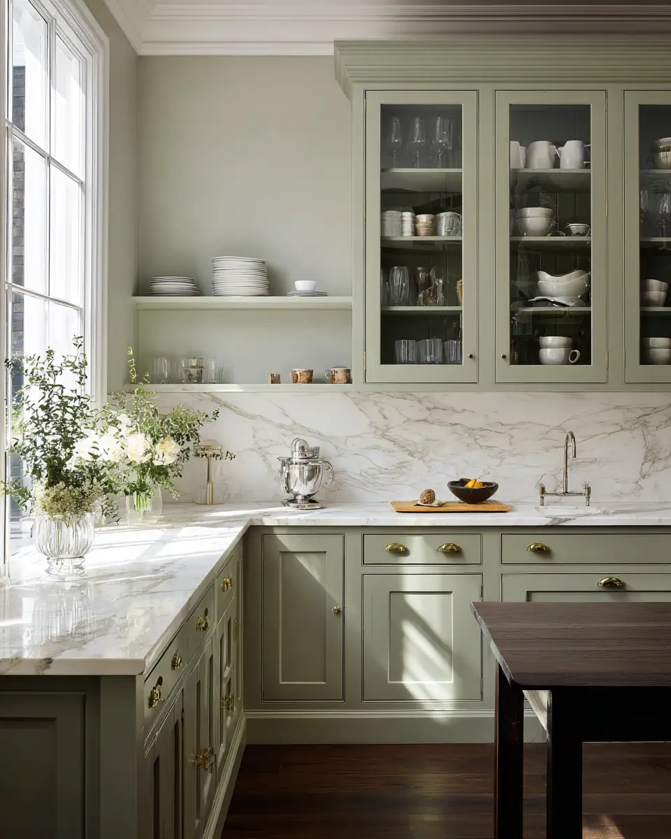 Muted Green Kitchen Decor Ideas