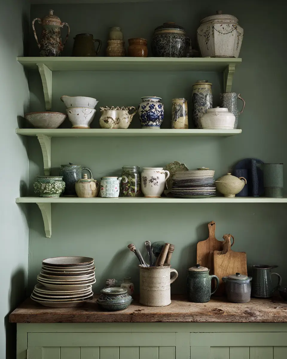 Muted Green Kitchen Decor Ideas