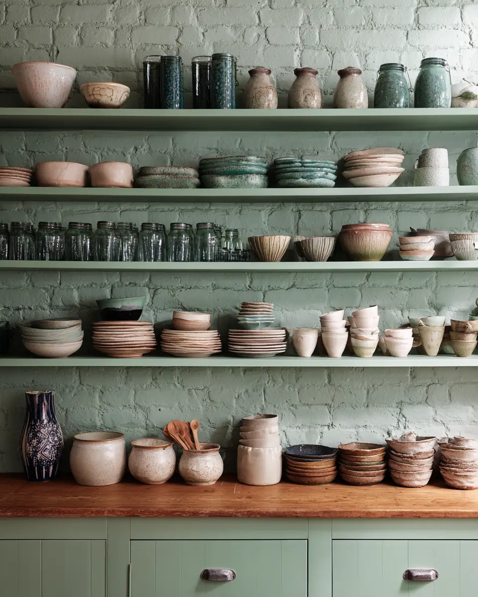 Muted Green Kitchen Decor Ideas