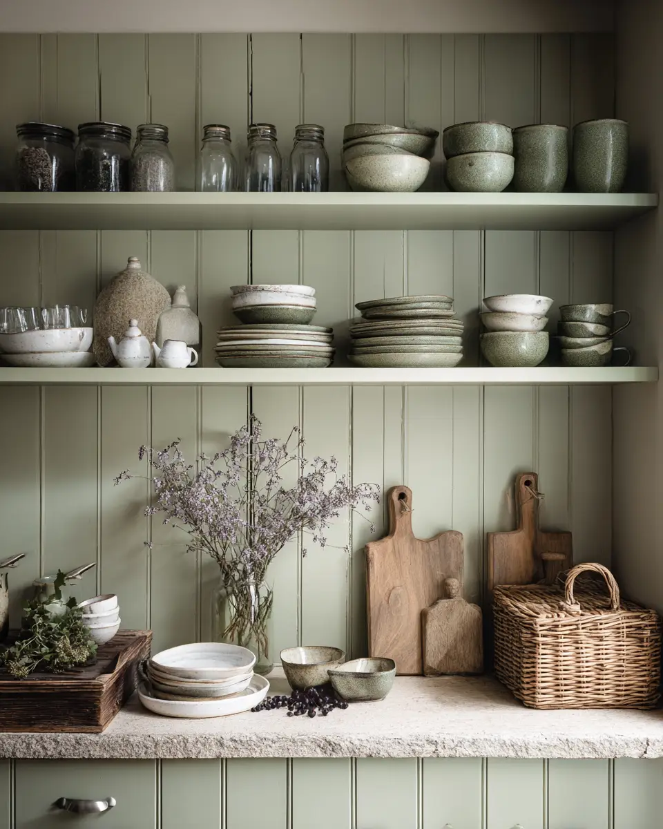 Muted Green Kitchen Decor Ideas