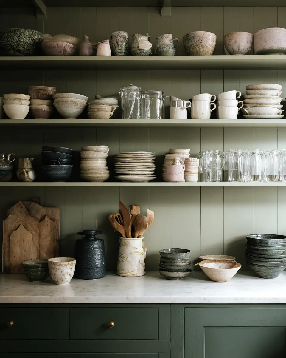 Muted Green Kitchen Decor Ideas