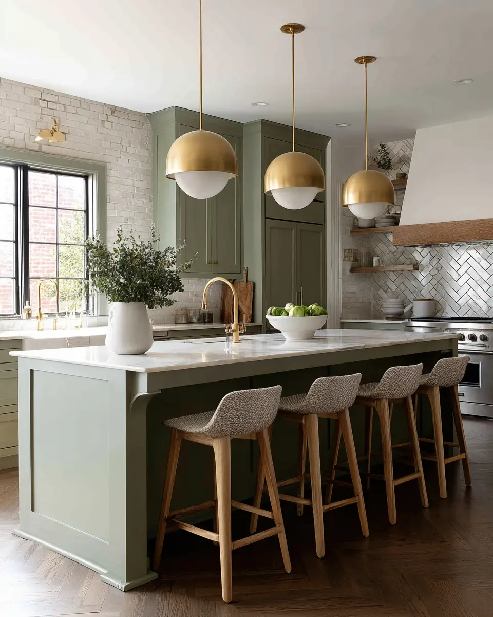 Muted Green Kitchen Decor Ideas