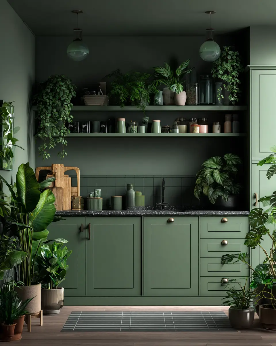 Muted Green Kitchen Decor Ideas