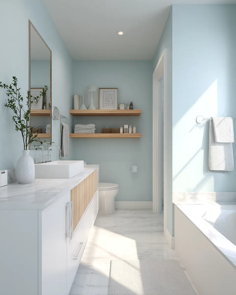 Narrow Bathroom Decor Ideas