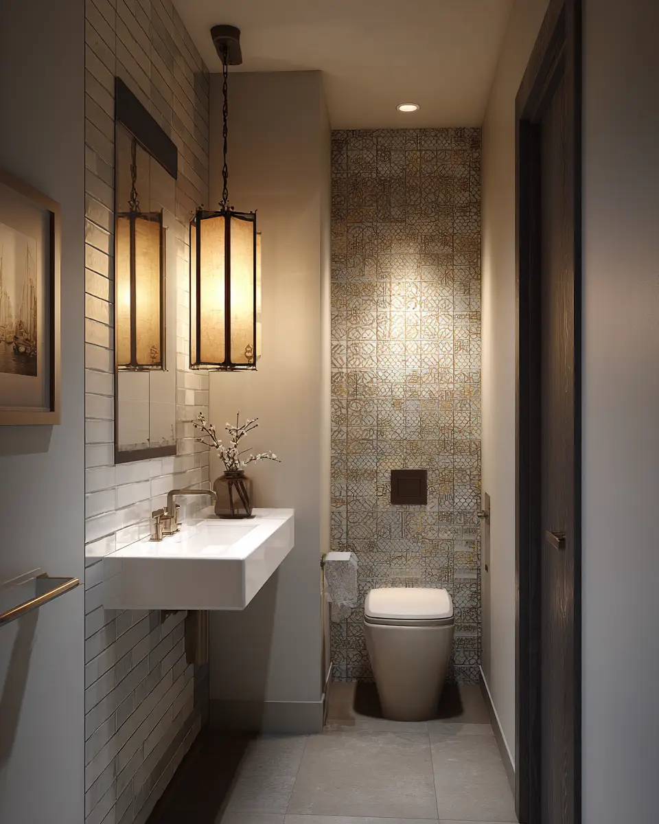 Narrow Bathroom Decor Ideas