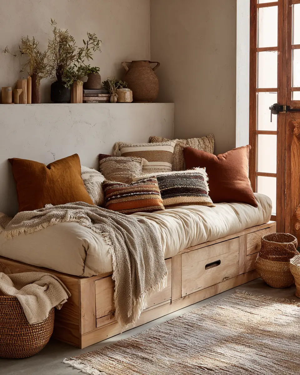 Narrow Boho Bedroom Decor Ideas