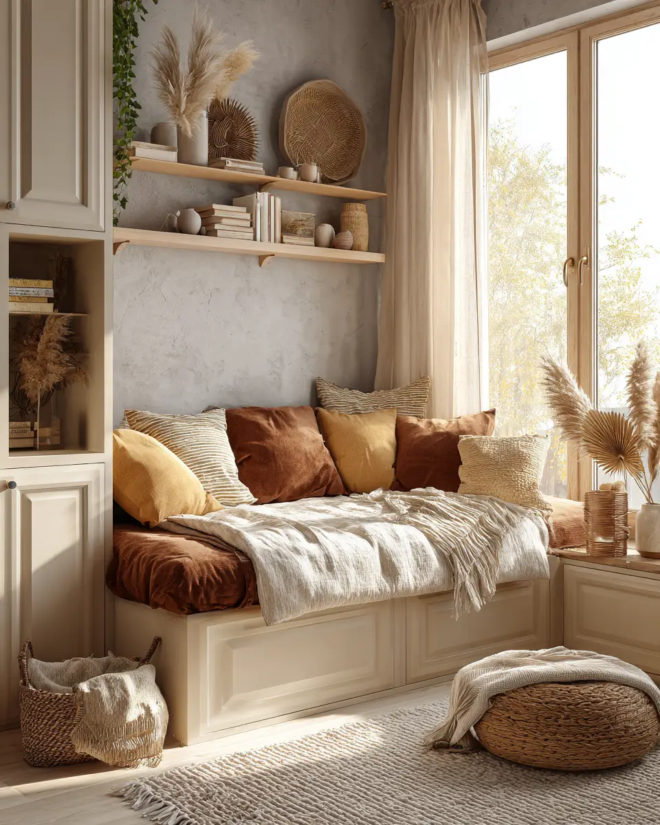 Narrow Boho Bedroom Decor Ideas