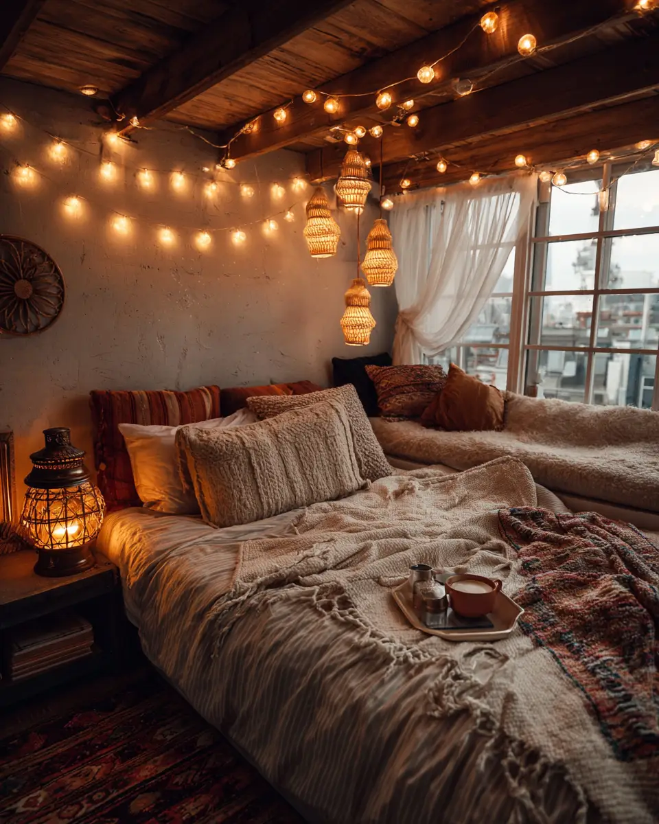 Narrow Boho Bedroom Decor Ideas