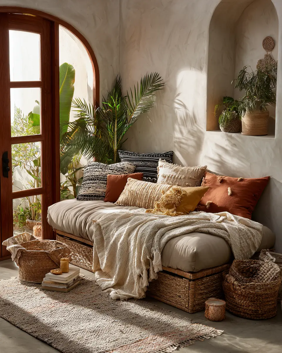 Narrow Boho Bedroom Decor Ideas