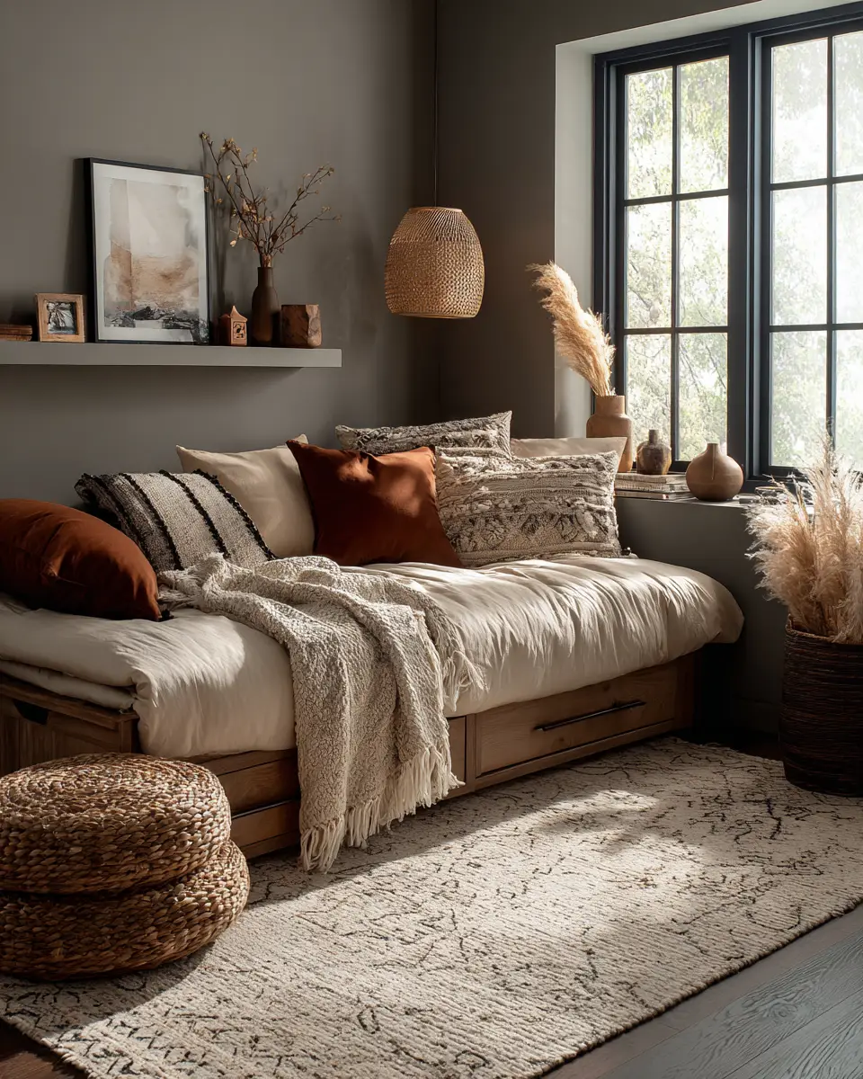 Narrow Boho Bedroom Decor Ideas