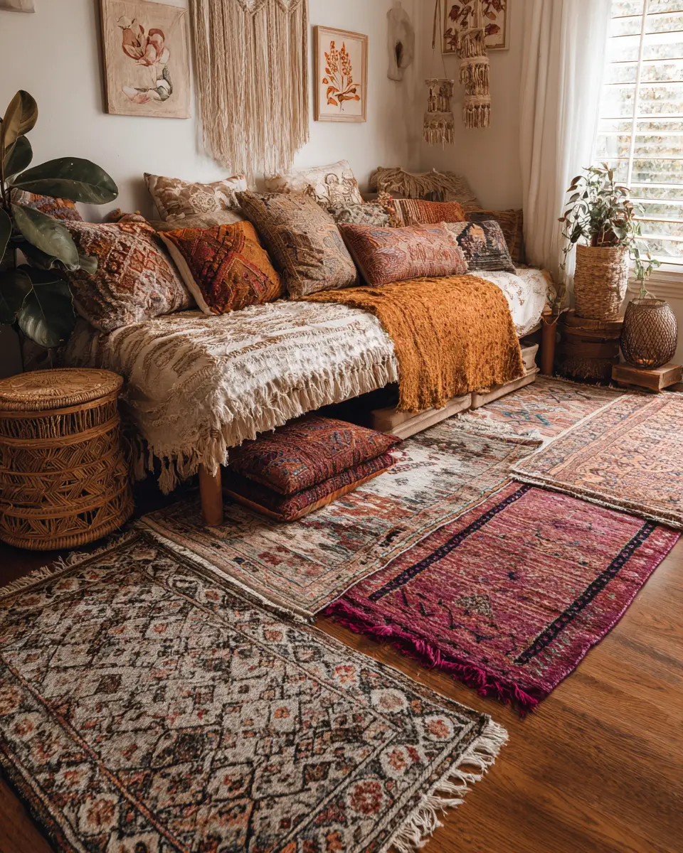 Narrow Boho Bedroom Decor Ideas