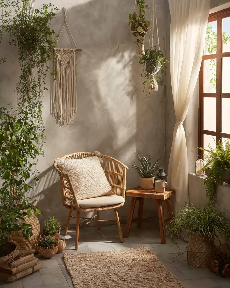 Narrow Boho Bedroom Decor Ideas