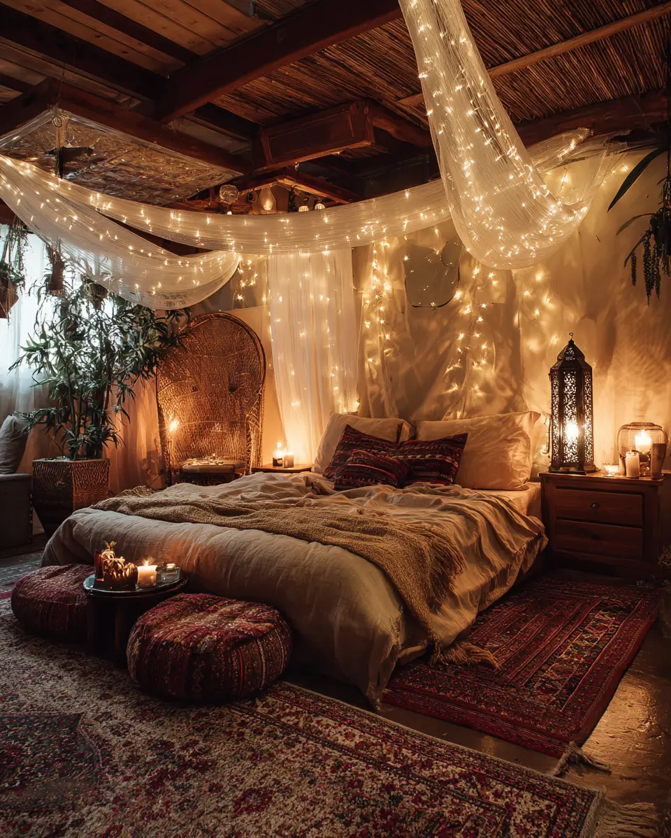 Narrow Boho Bedroom Decor Ideas