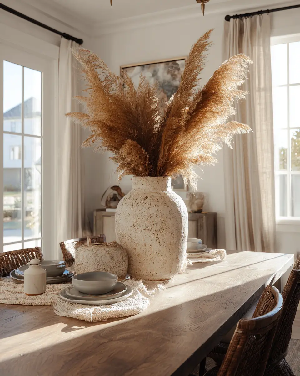 Narrow Boho Dining Room Decor Ideas