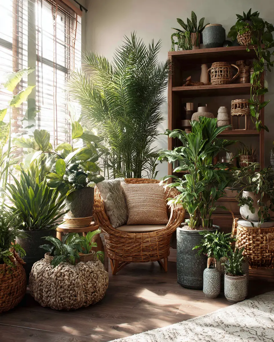 Narrow Boho Living Room Decor Ideas