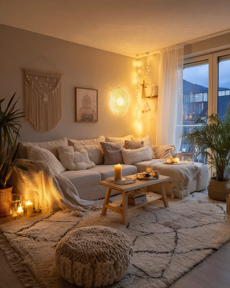 Narrow Boho Living Room Decor Ideas