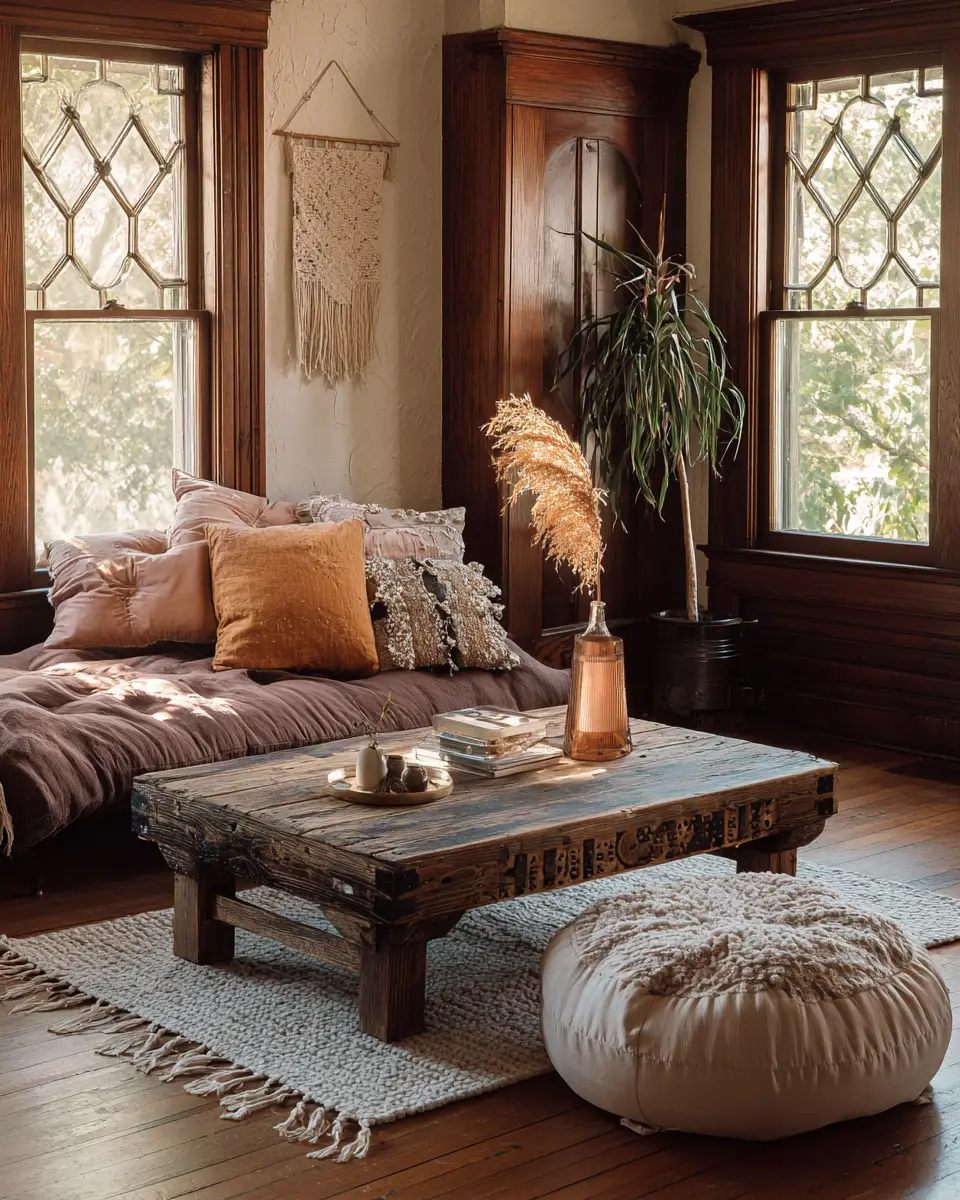 Narrow Boho Living Room Decor Ideas