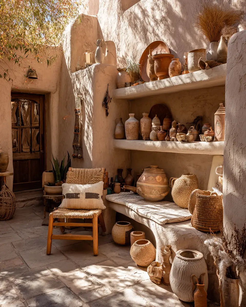 Narrow Boho Patio Decor Ideas