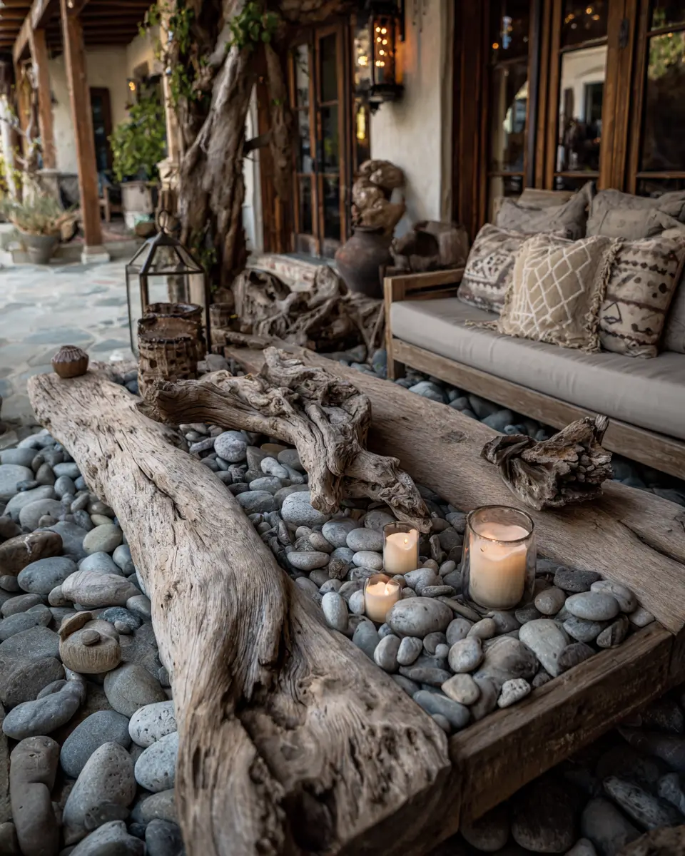 Narrow Boho Patio Decor Ideas