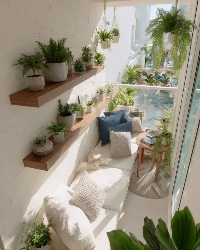 Narrow Coastal Living Room Decor Ideas - Featured