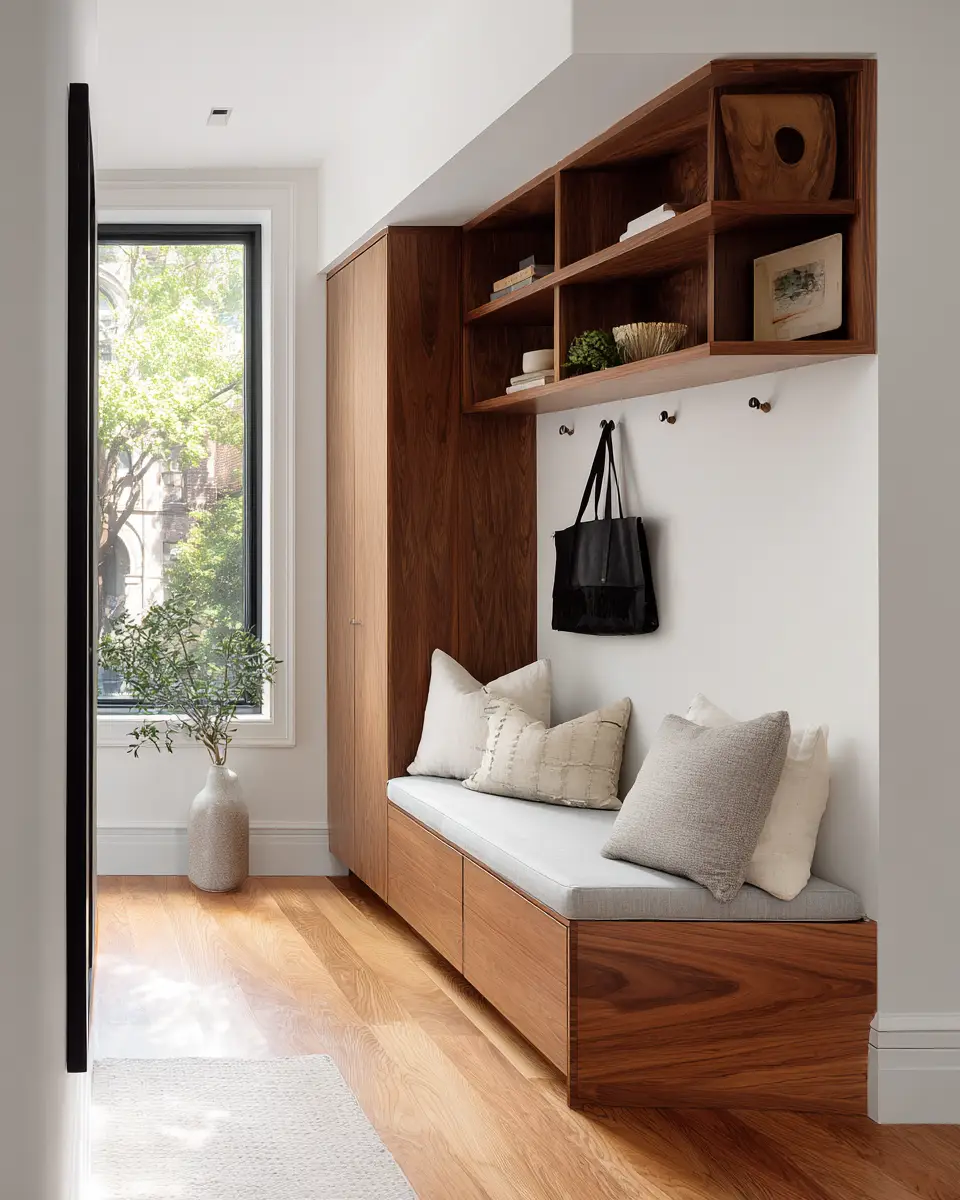 Narrow Contemporary Entryway Decor Ideas