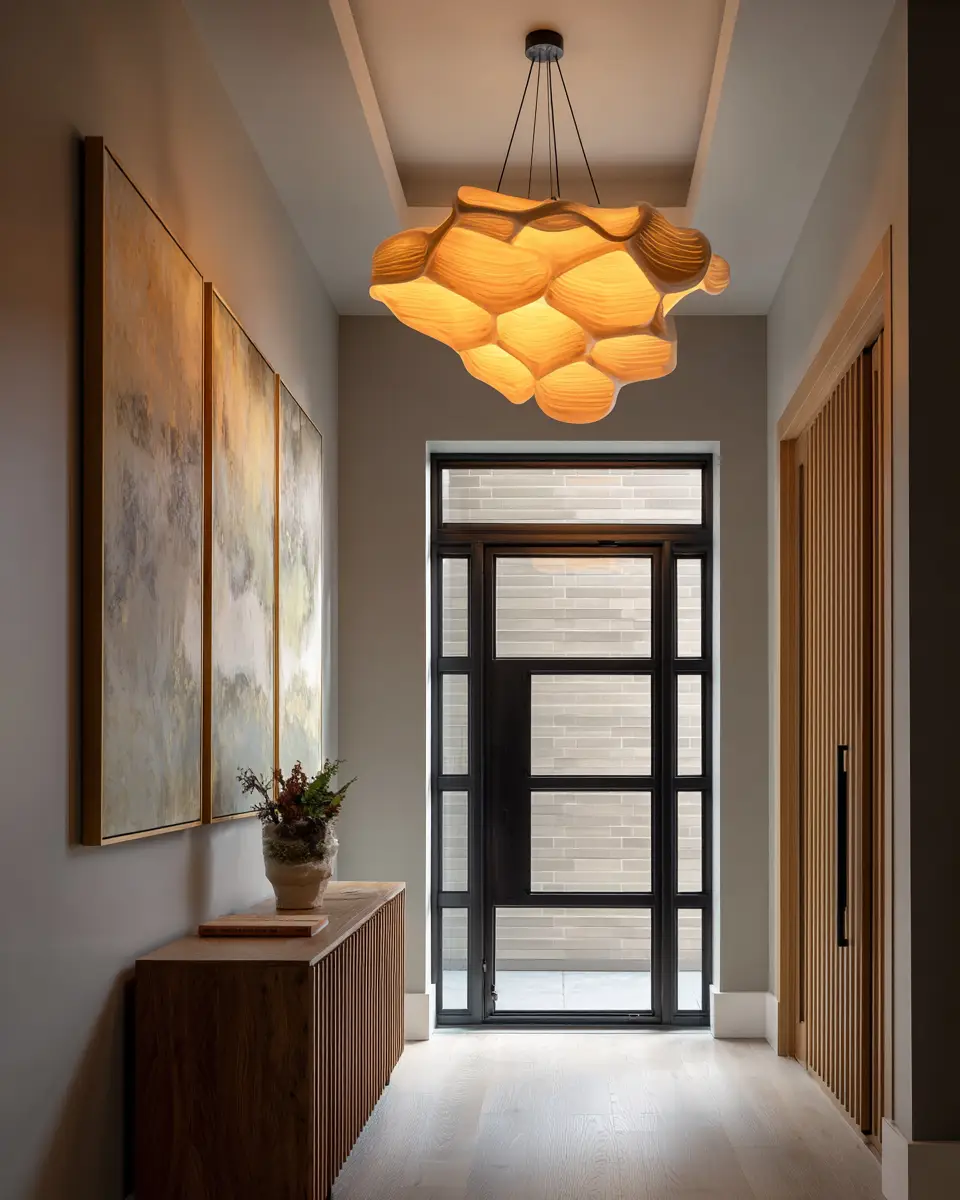 Narrow Contemporary Entryway Decor Ideas