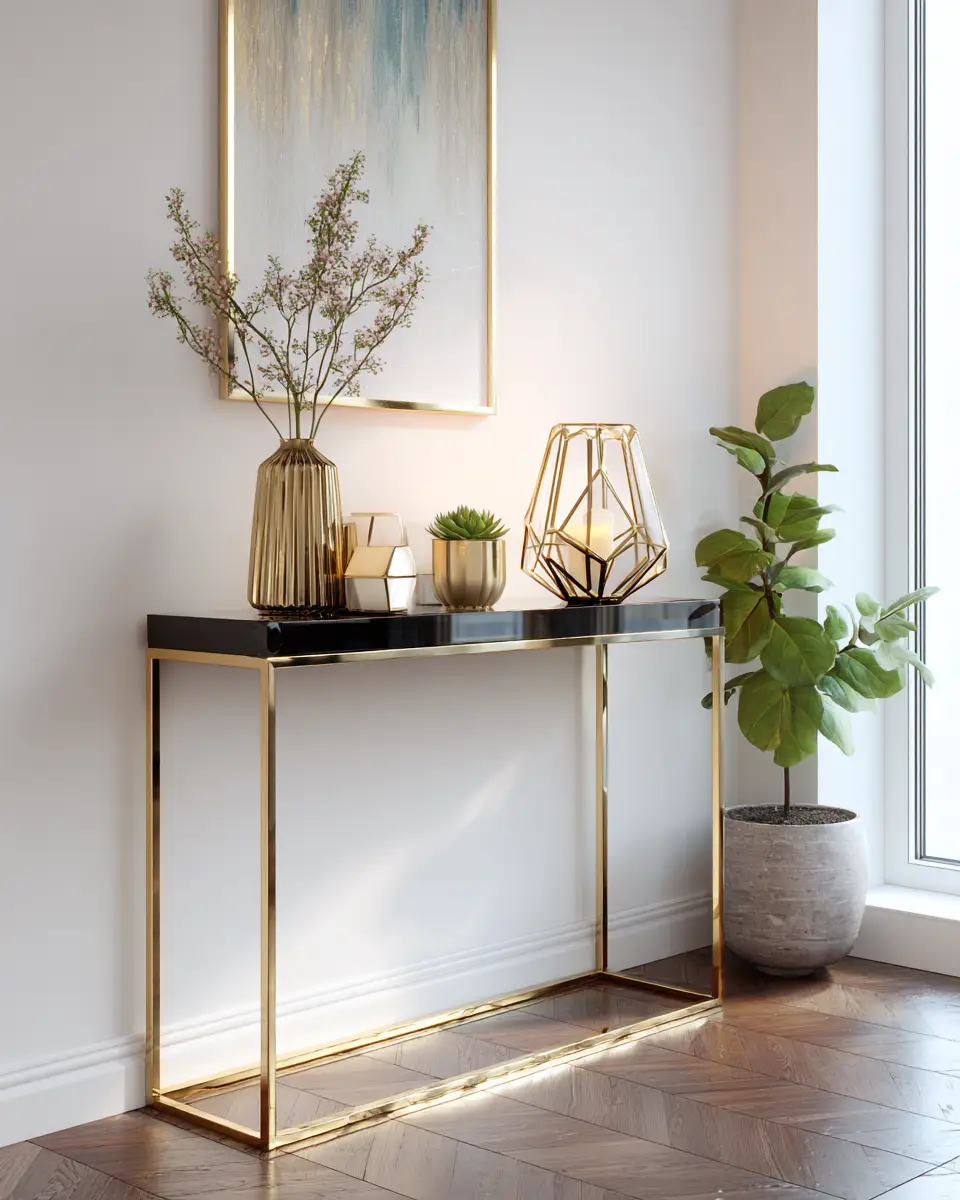 Narrow Contemporary Entryway Decor Ideas