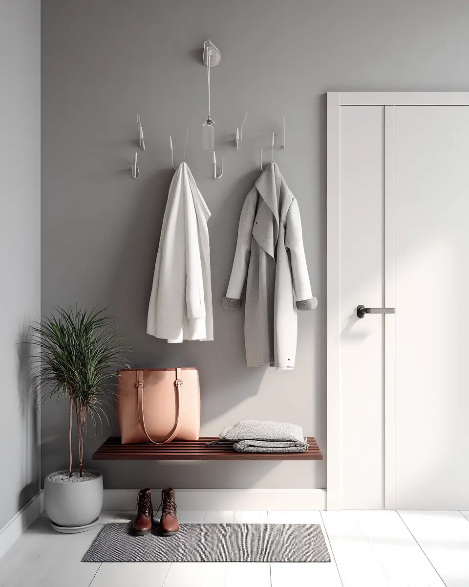 Narrow Contemporary Entryway Decor Ideas