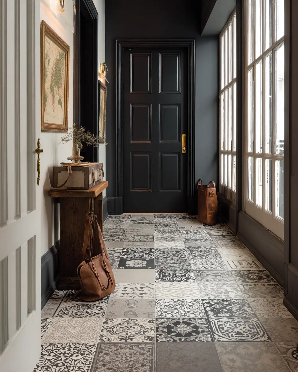 Narrow Contemporary Entryway Decor Ideas