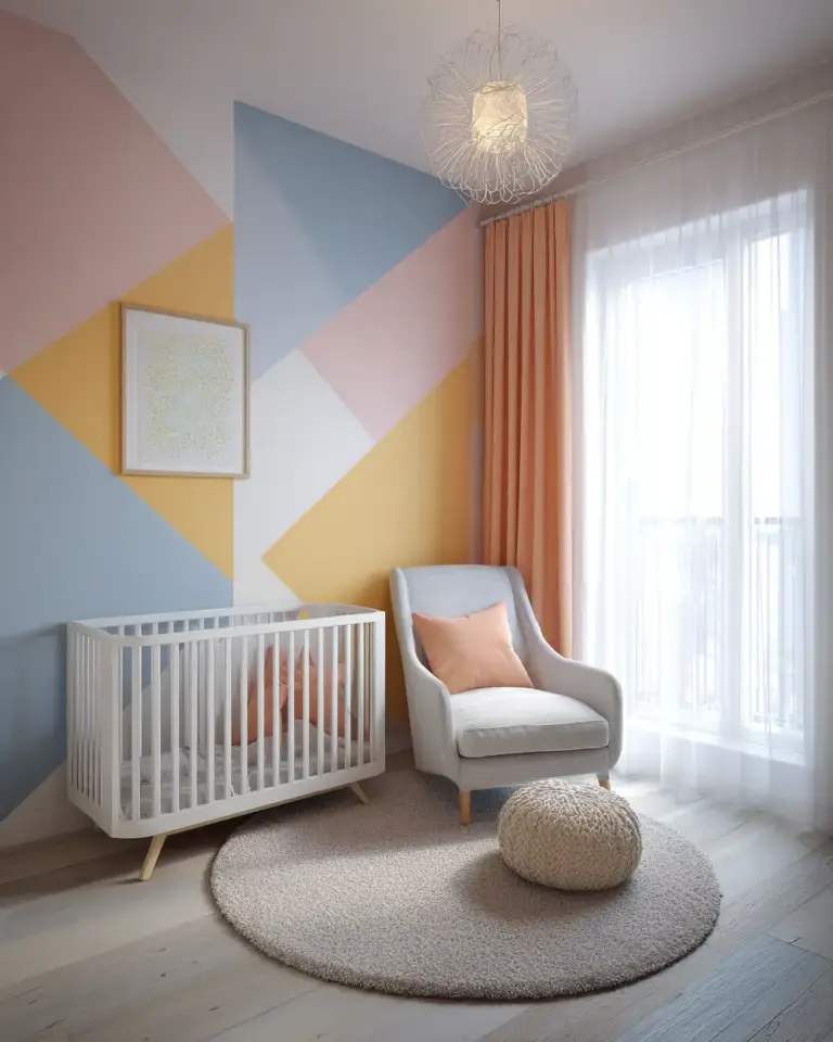 Narrow Contemporary Nursery Decor Ideas - Featured