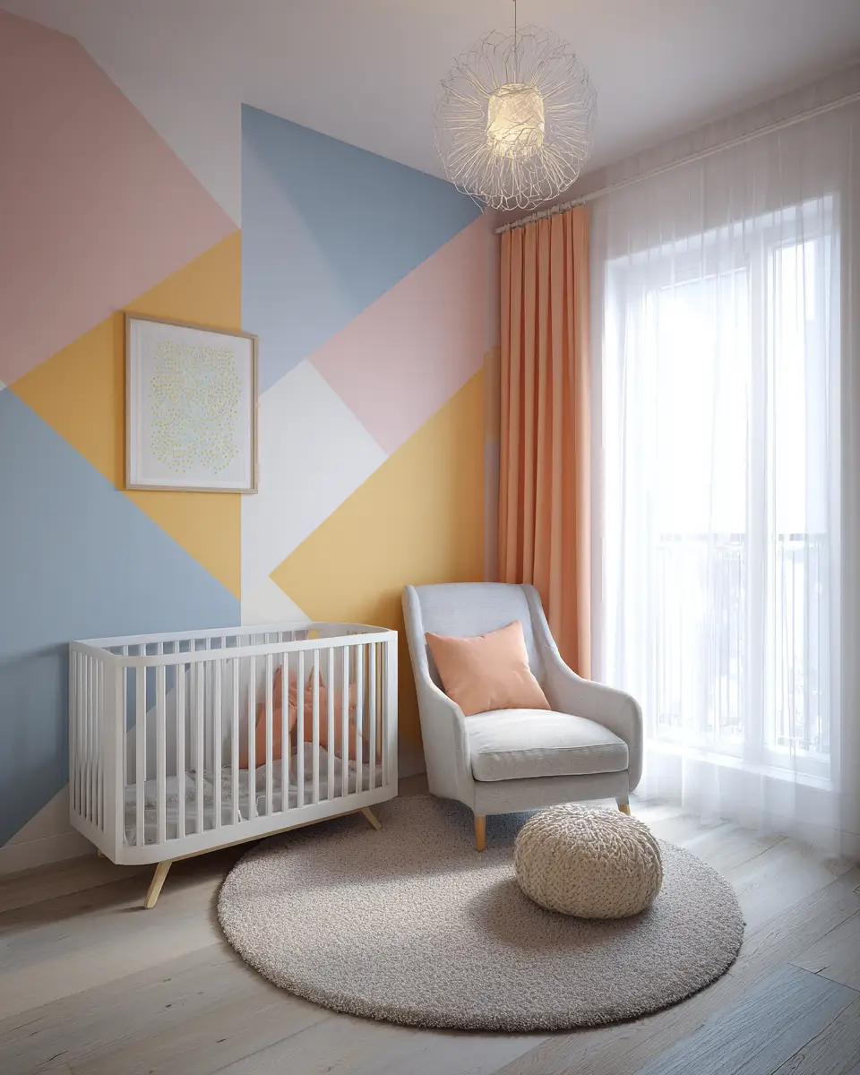 Narrow Contemporary Nursery Decor Ideas - Featured